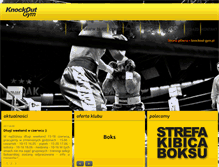 Tablet Screenshot of knockout-gym.pl